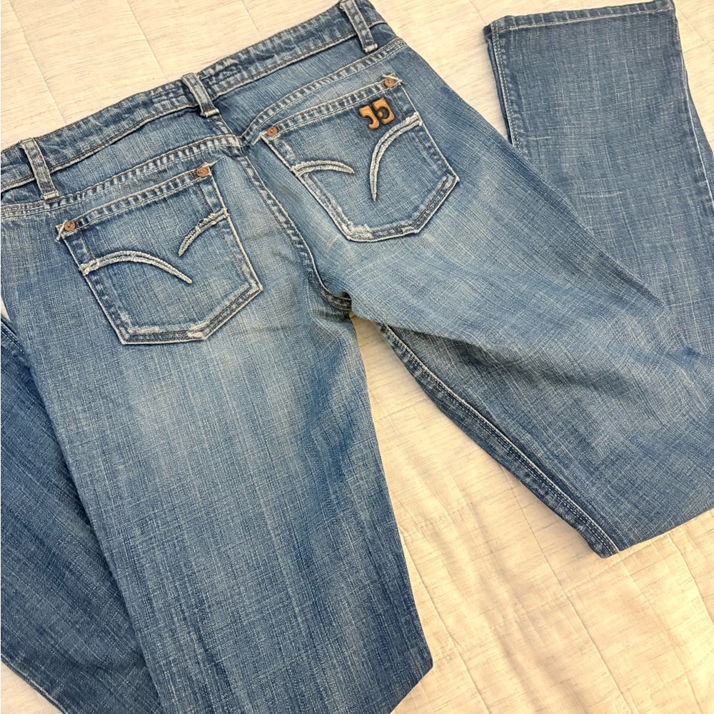Joe's Jeans Light Blue Bootcut Jeans with Signature Back Pockets